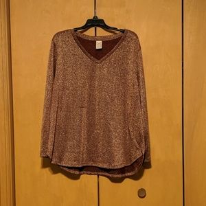 Sparkling long sleeved shirt